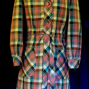 60’s Vintage Italian Dress sz med